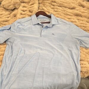 Men’s Tommy Bahama Sky Blue Polo Shirt